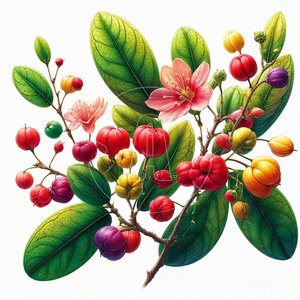 Acerola-Kirsche (Malpighia glabra)