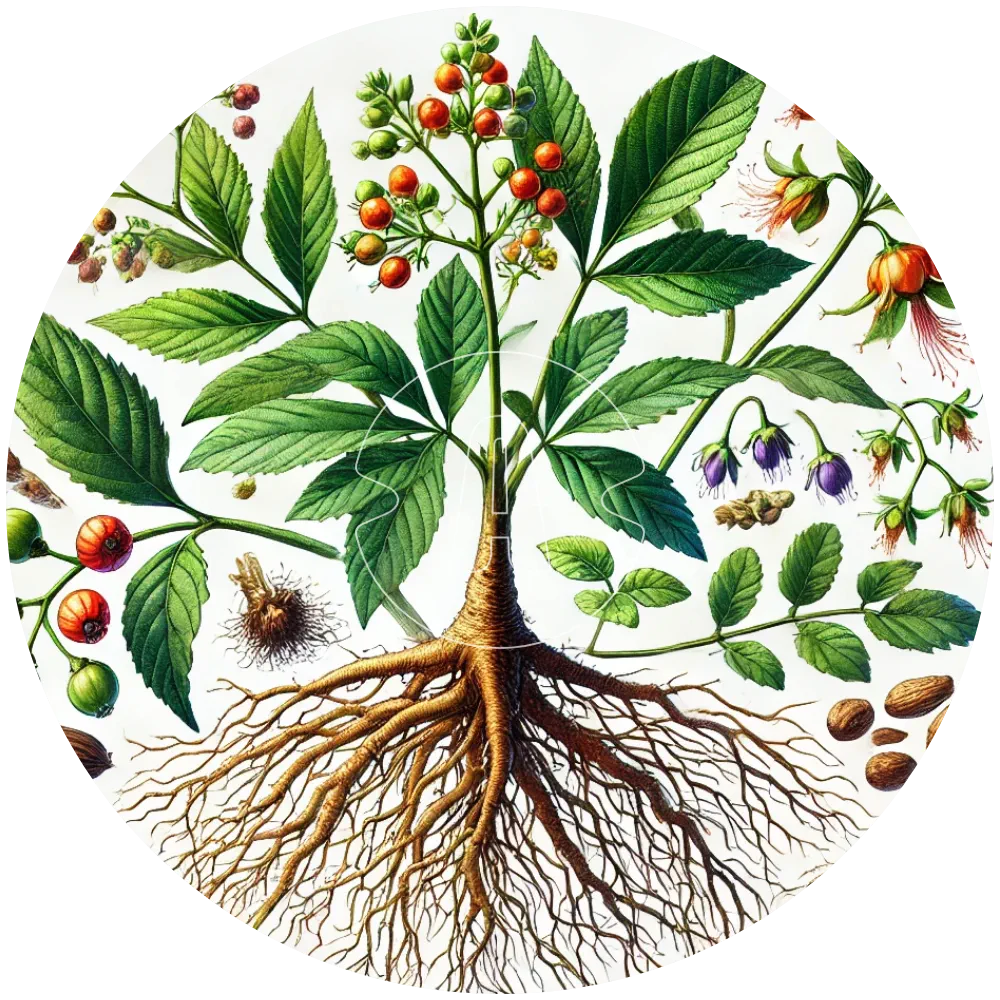 Ashwagandha Pflanze von ASPRIVA®