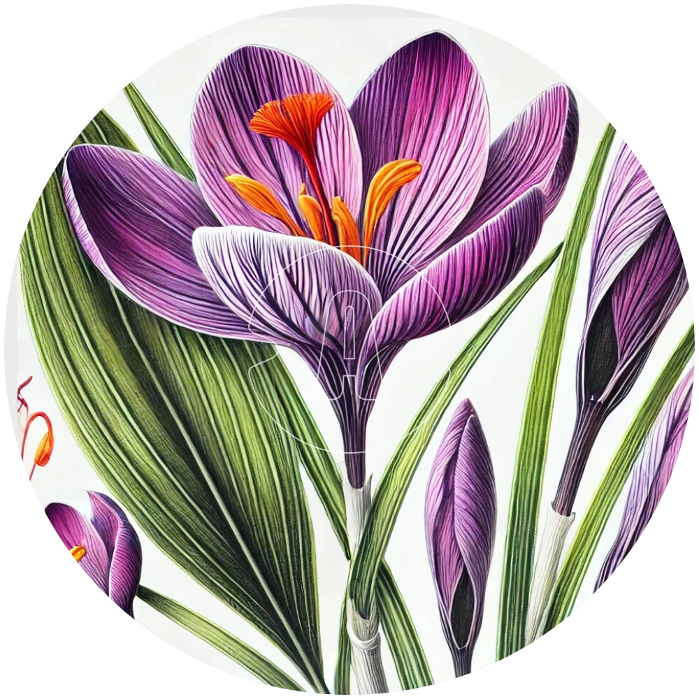 Saffron (Crocus sativus)